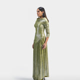 The Reflective Dress In Green