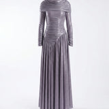 The Reflective Dress In Lilac